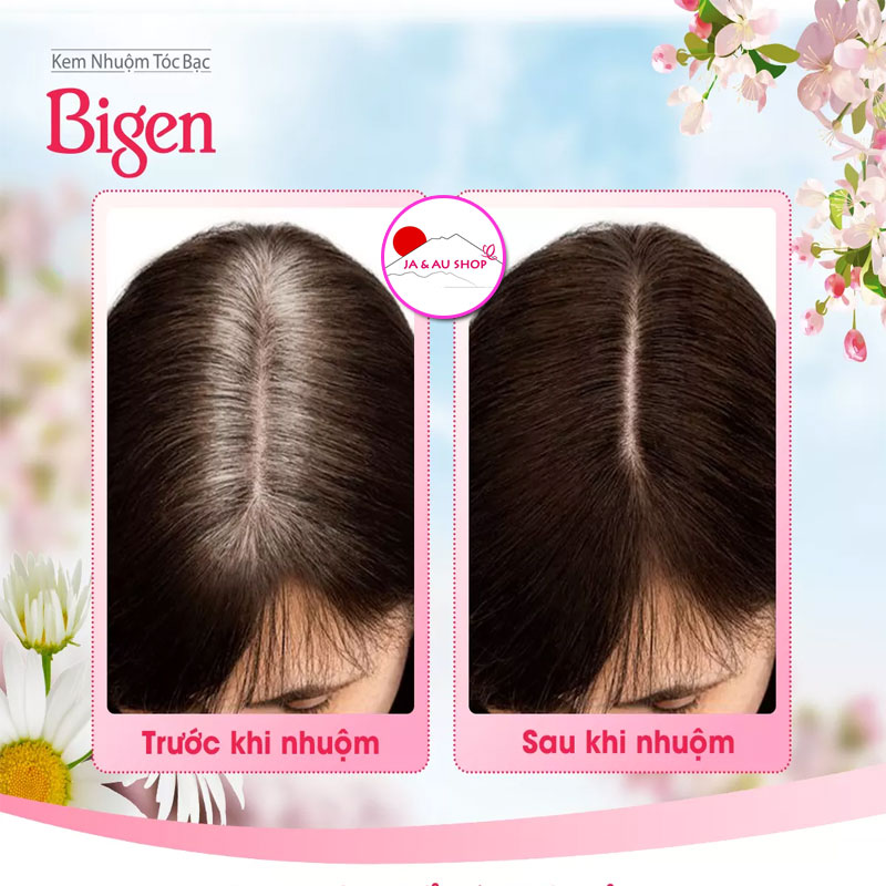 Nhuộm tóc phủ bạc Bigen Nhật Bản - Đủ màu 6