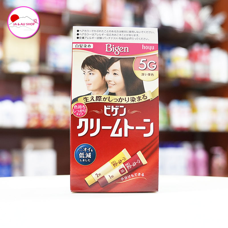 Nhuộm tóc phủ bạc Bigen Nhật Bản - Đủ màu 11