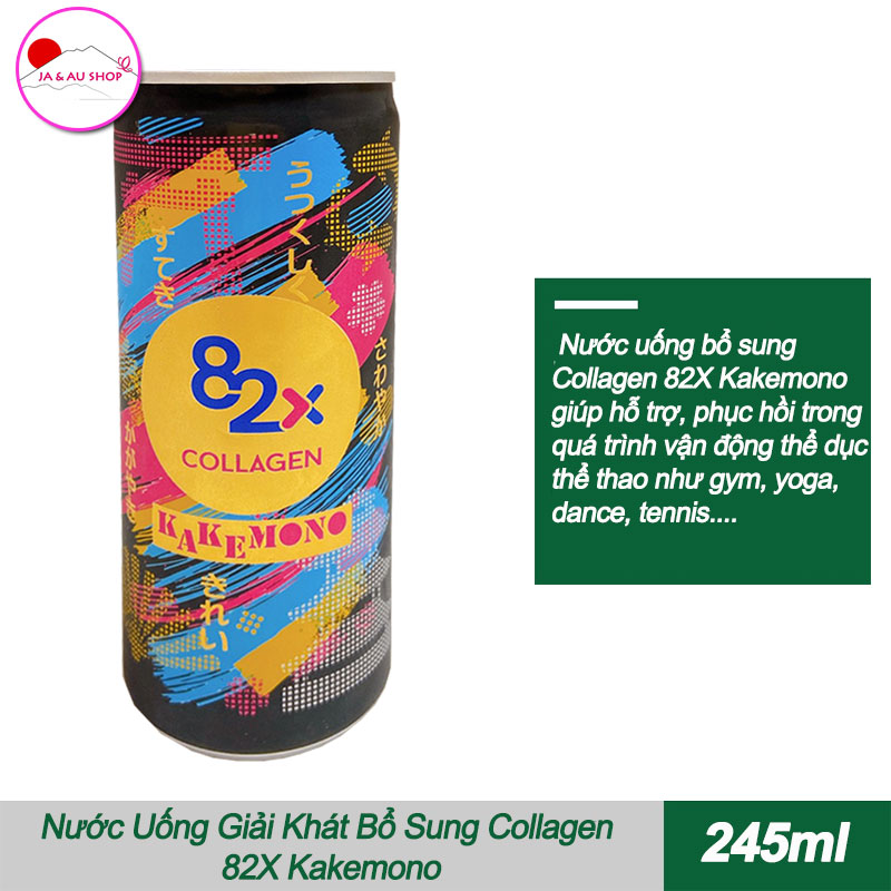 Nước Uống Giải Khát Bổ Sung Collagen 82X Kakemono 2