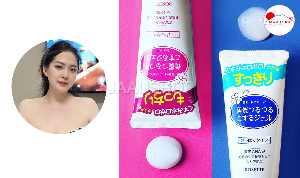 Một số Review của khách hàng về tẩy da chết Rosette Gommage Peeling Gel