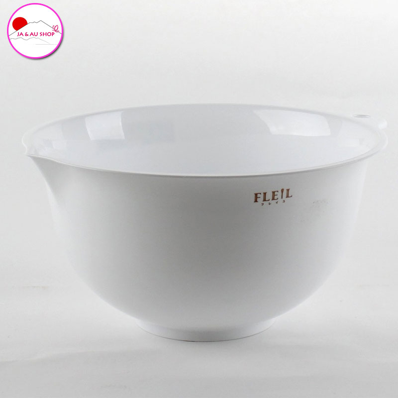 Rổ nhựa Nakaya Nhật Bản 3.5L màu trắng 3