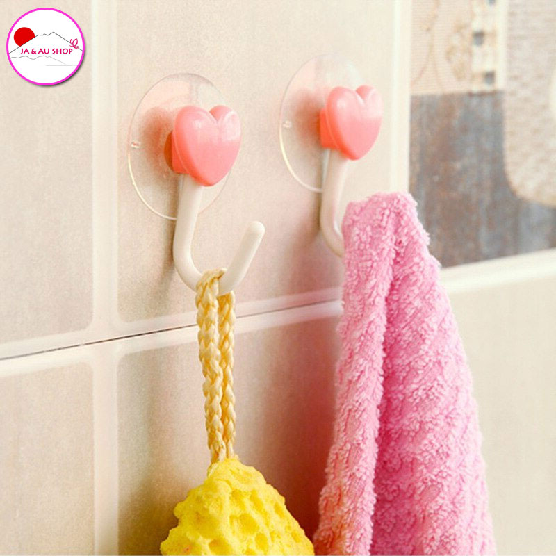 Set 2 Móc Hút Chân Không Hình Trái Tim Nội Địa Nhật Bản 2