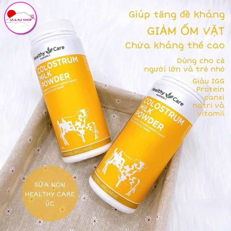 Jaaushop Sữa bò non Healthy Care Úc 300g  5