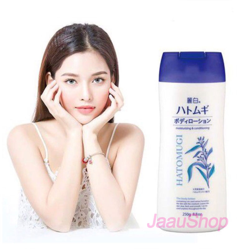 Sữa Dưỡng Thể Toàn Thân Reihaku Hatomugi Body Lotion 250g 4
