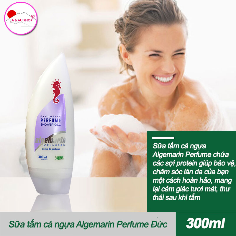 Jaaushop.vn Sữa Tắm Cá Ngựa Algemarin Perfume Đức 300ml 1
