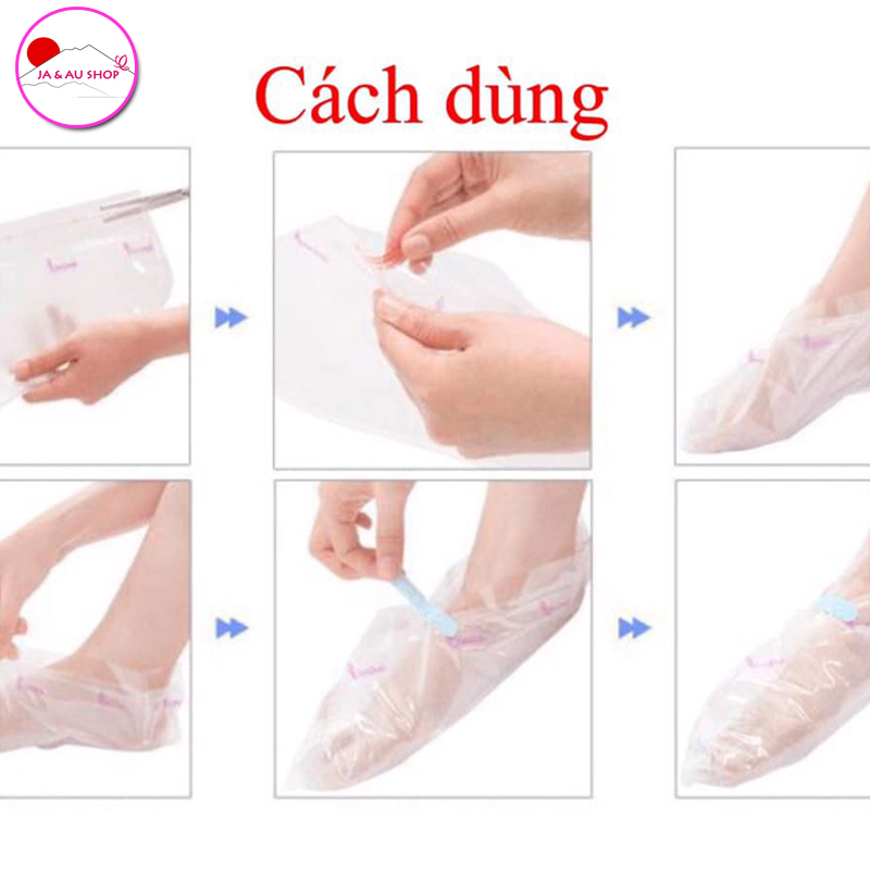 Hướng dẫn sử dụng Túi ủ bong da chết bàn chân To Plan