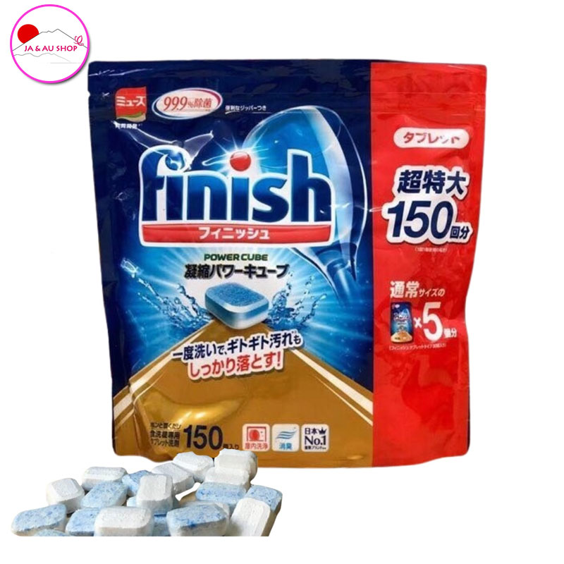 Viên rửa bát Finish Nhật Bản - Túi 150 viên 5