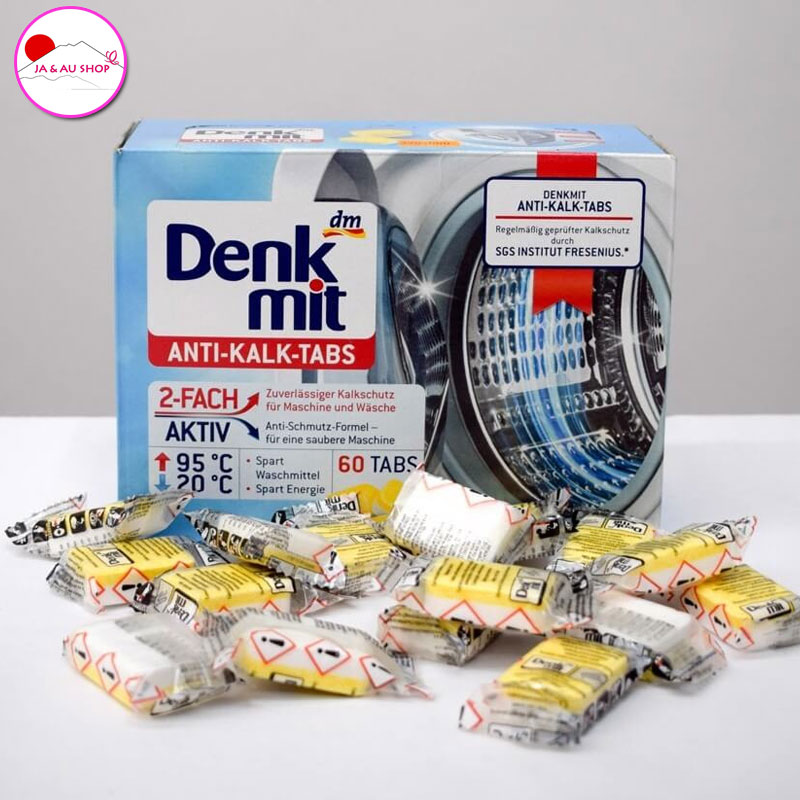 Viên Tẩy Lồng Giặt Denkmit Hàng Nội Địa Đức - Hộp 60 viên 23