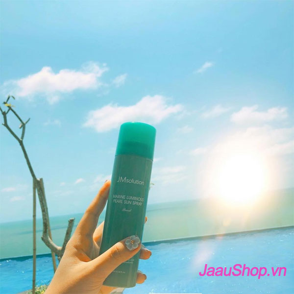 Xịt Chống Nắng JM solution Màu Xanh 180ml Hàn Quốc 2