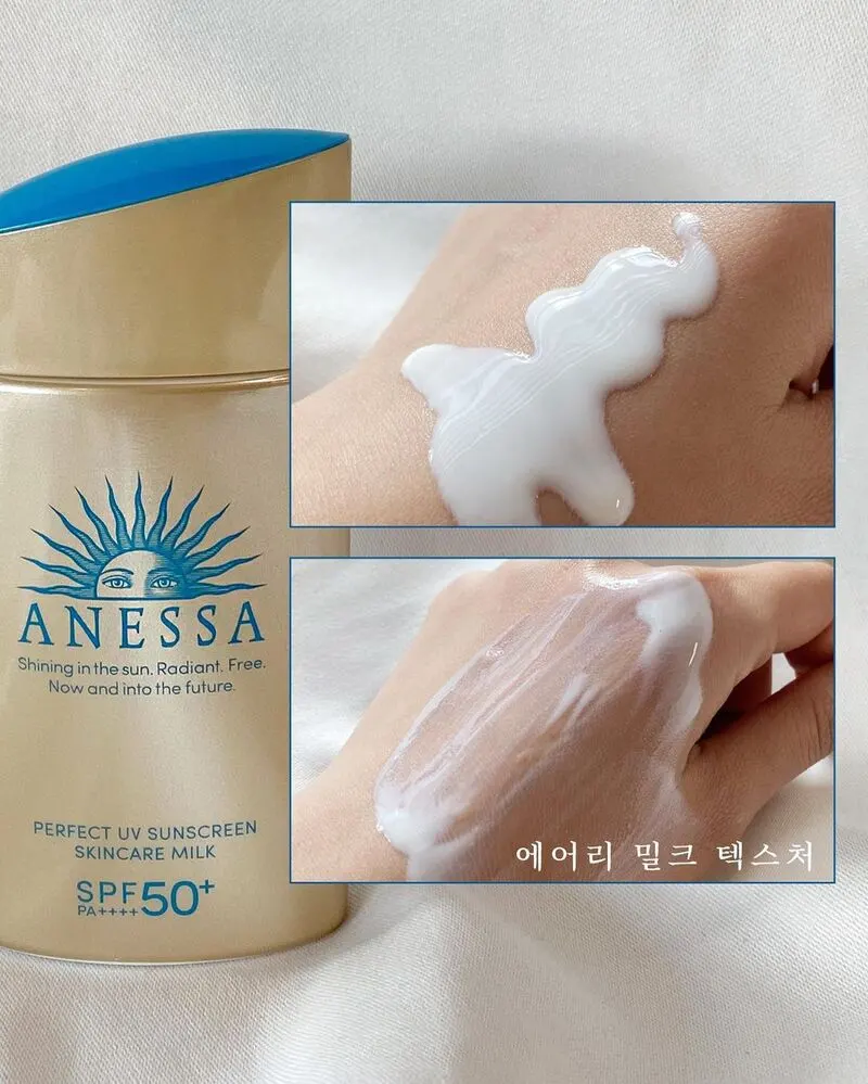 Hướng dẫn sử dụng Kem Chống Nắng Shiseido Anessa Perfect UV Sunscreen Skin Care Milk SPF 50+ PA++++ 60ml