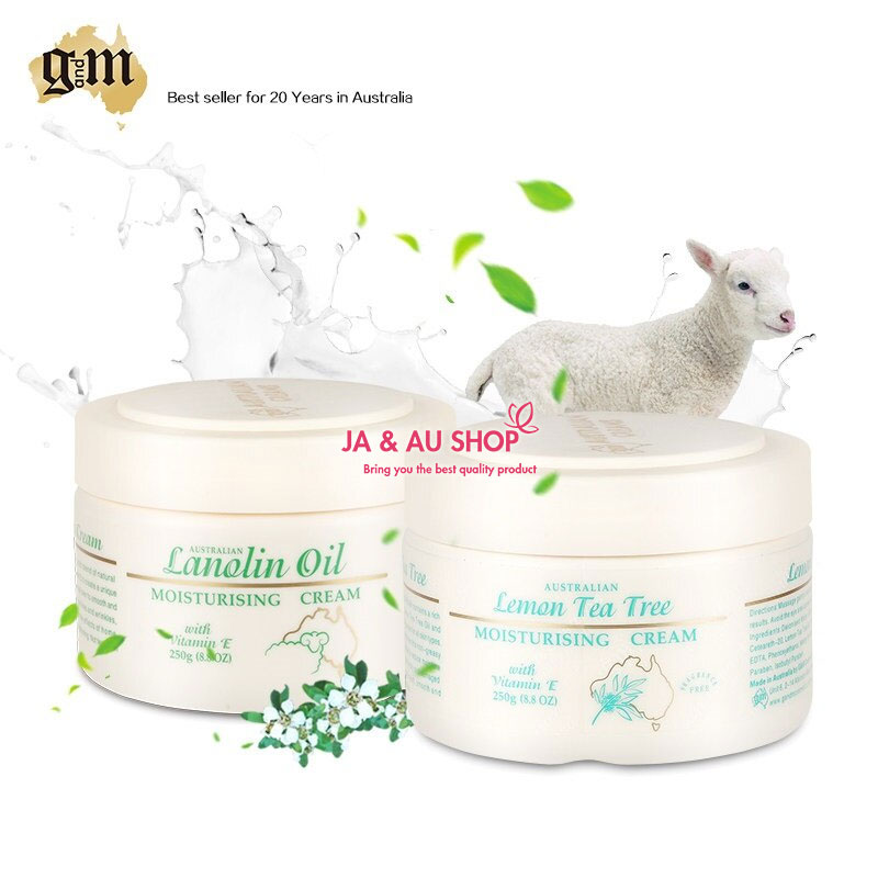 Kem cừu dưỡng da toàn thân GM Lanolin Oil Moisturising Cream - 250g 1