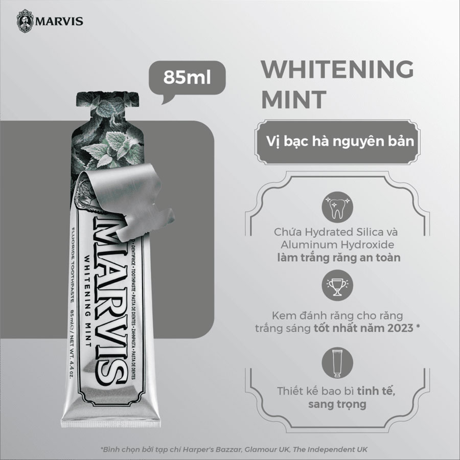 Ai nên sử dụng Marvis Whitening Mint?