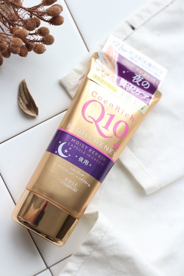 Kem Dưỡng Da Tay Kose Coen Rich Q10 80g - Màu Vàng Nhạt 2