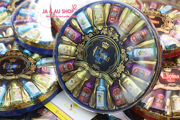 Kẹo Chocolate Rượu EBPONA Nga 250g 1