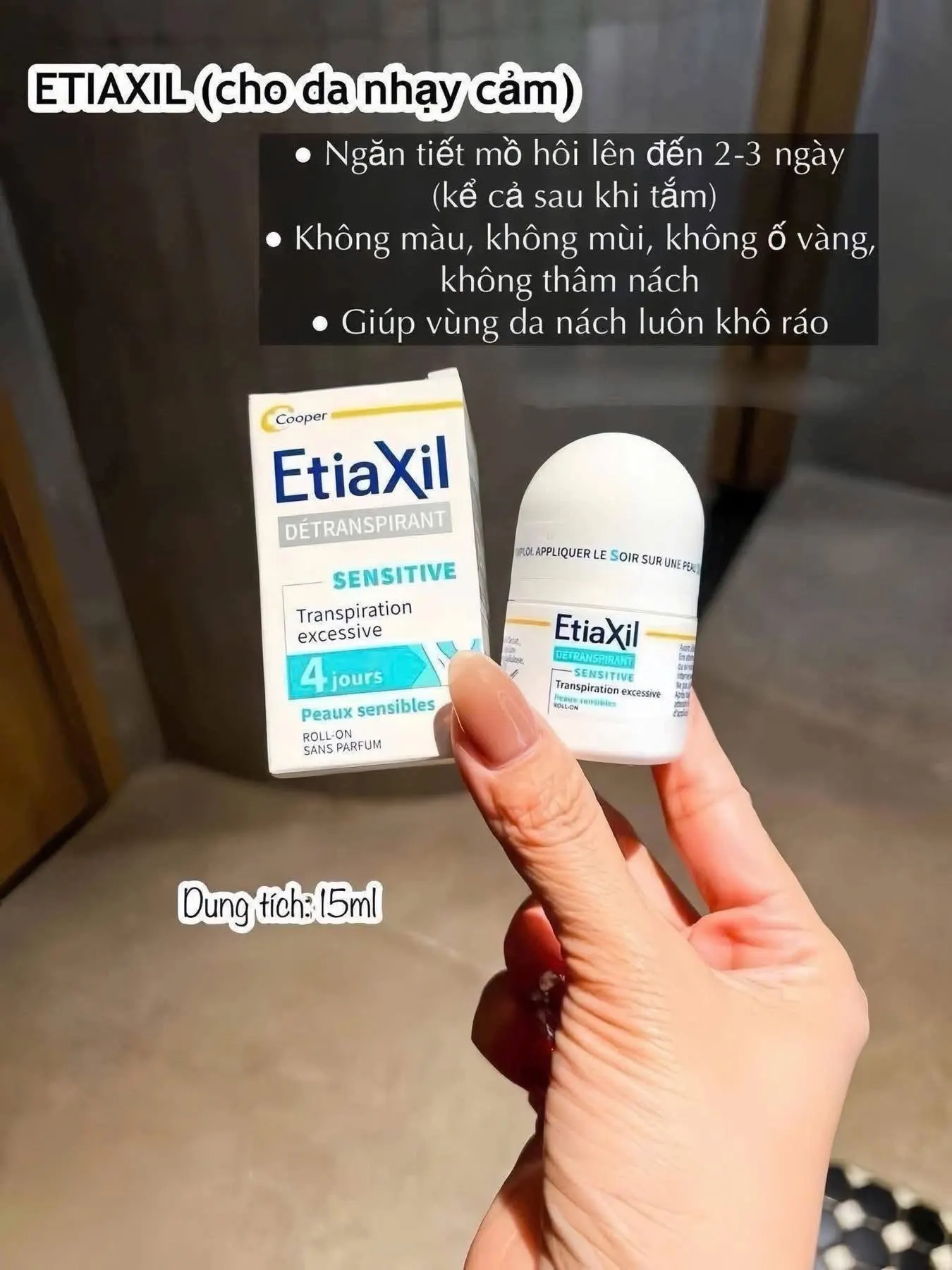 10 ưu điểm vượt trội của Etiaxil màu xanh 15ml