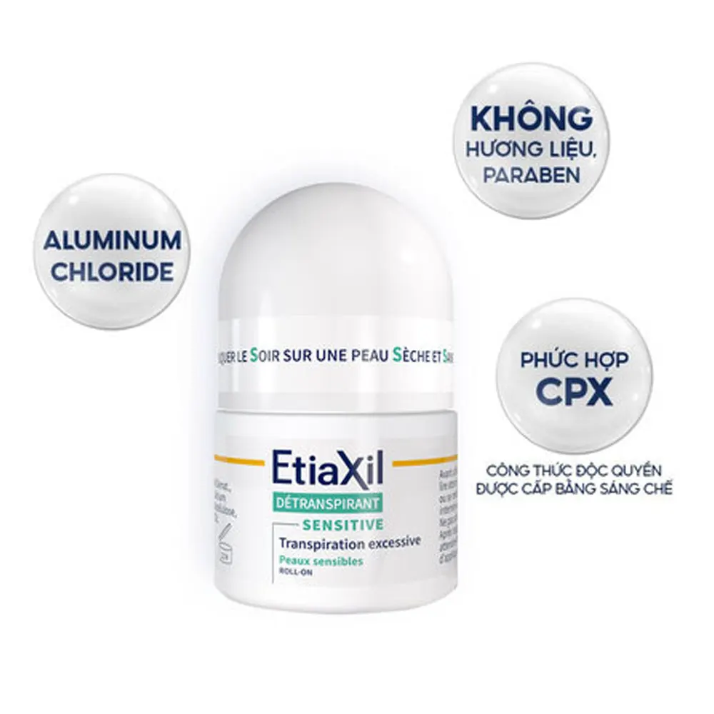Hướng dẫn sử dụng lăn nách Etiaxil màu xanh đúng cách
