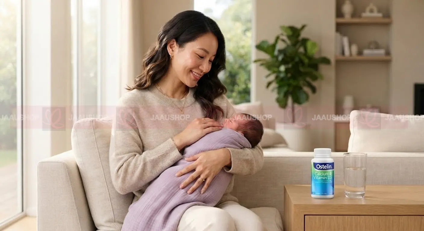 Mẹ sau sinh uống Canxi Ostelin mấy viên một ngày?