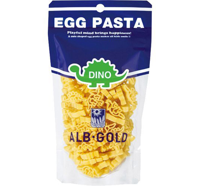 Nui trứng Egg Pasta hình khủng long 90gr 2
