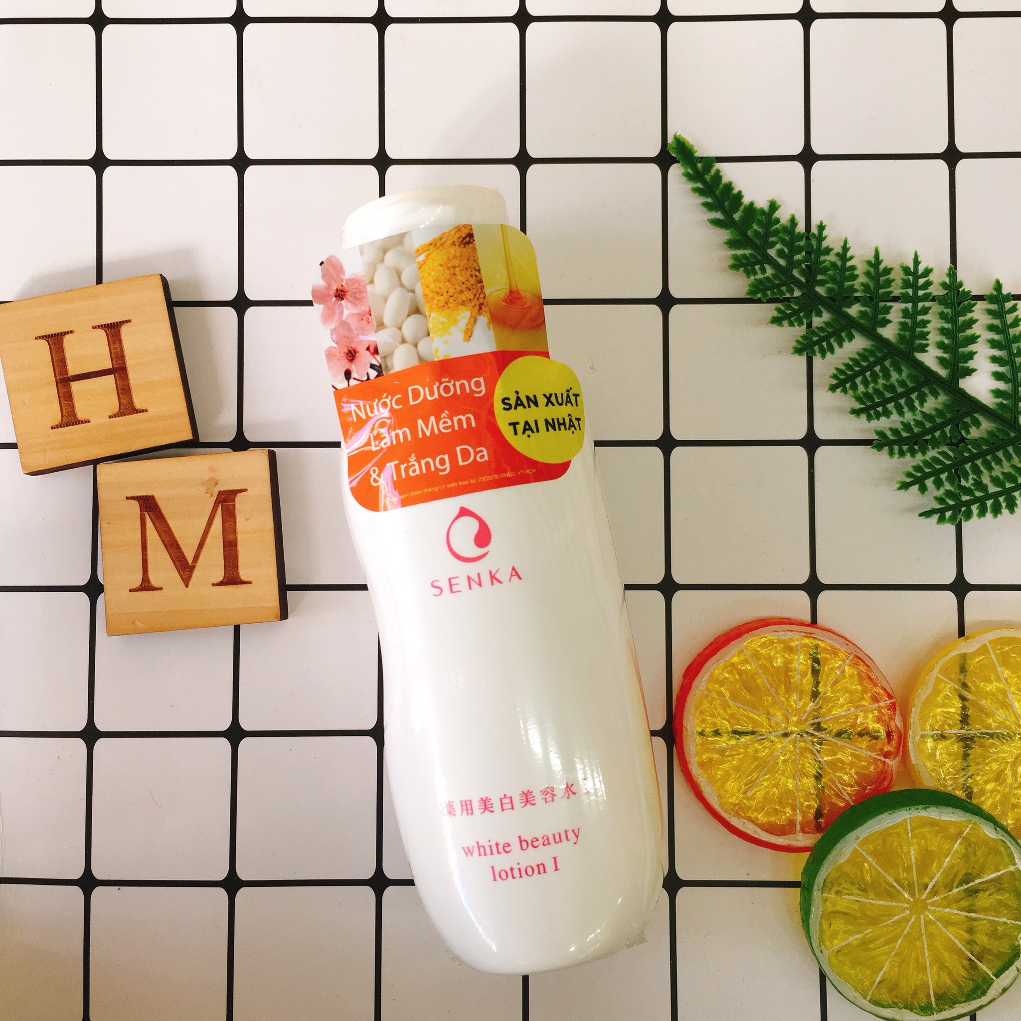 Nước dưỡng làm mềm và trắng da Senka White Beauty Lotion I 200ml 5