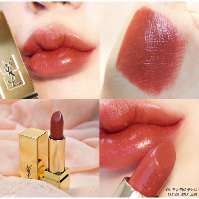 Son YSL Rouge Pur Couture Màu 139 Beige Cremeux ( New ) 2