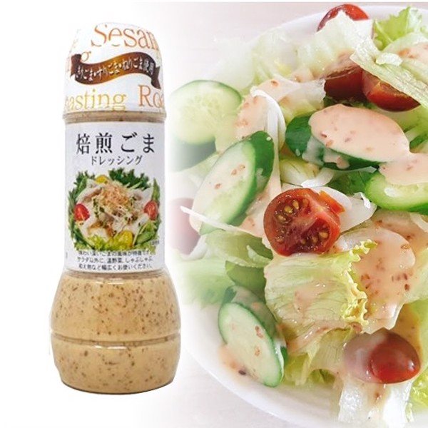 Sốt Salad vị Mè Rang Kobe Bussan 300ml 2