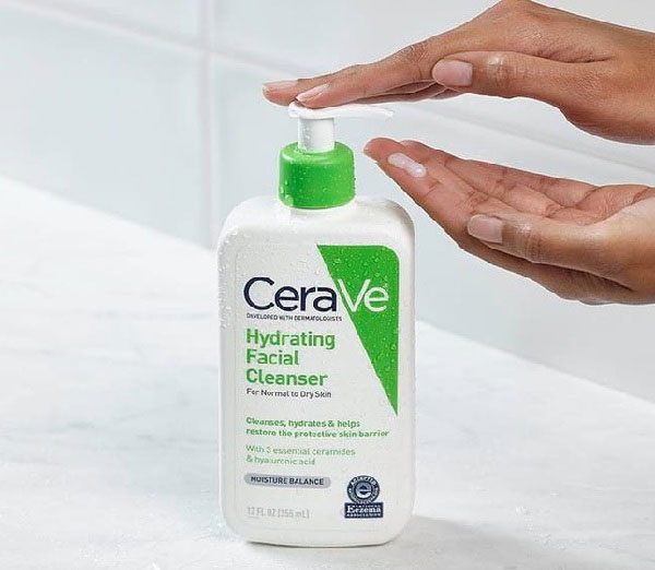 Sữa Rửa Mặt Dưỡng Ẩm Cerave (Xanh Lá) Cho Da Dầu 473ml 2