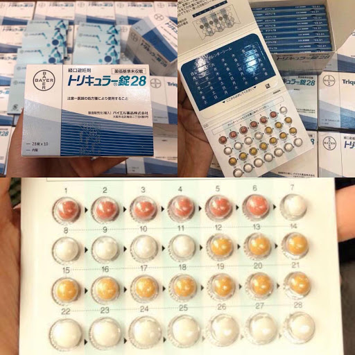Thuốc tránh thai Bayer Triquilar - Vỉ 28 viên 3