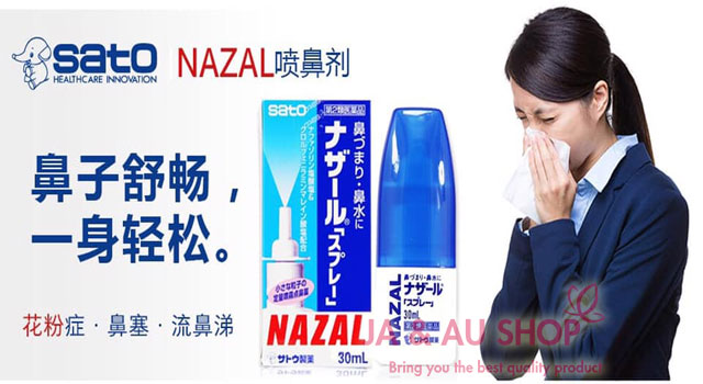 Thuốc xịt mũi Nazal Nhật Bản 30ml 2