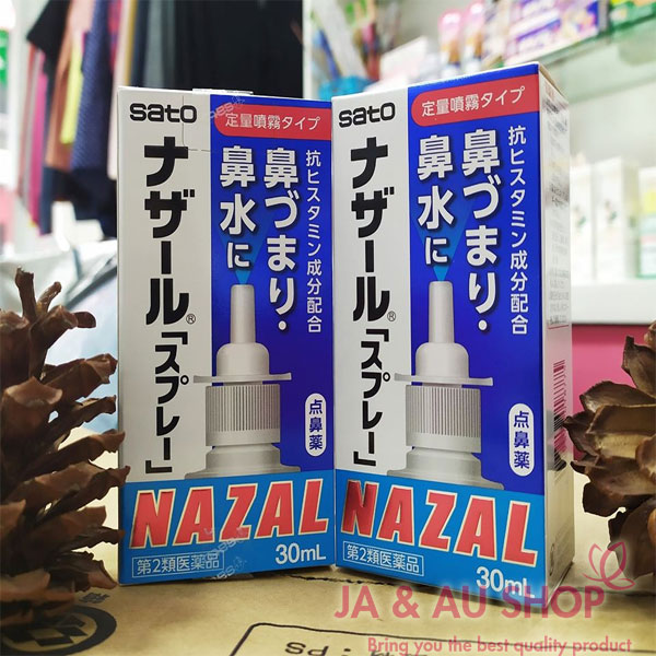 Thuốc xịt mũi Nazal Nhật Bản 30ml 4