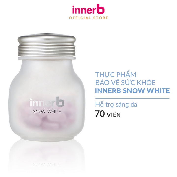 Viên uống trắng da Innerb Snow White 70v (35g) 9