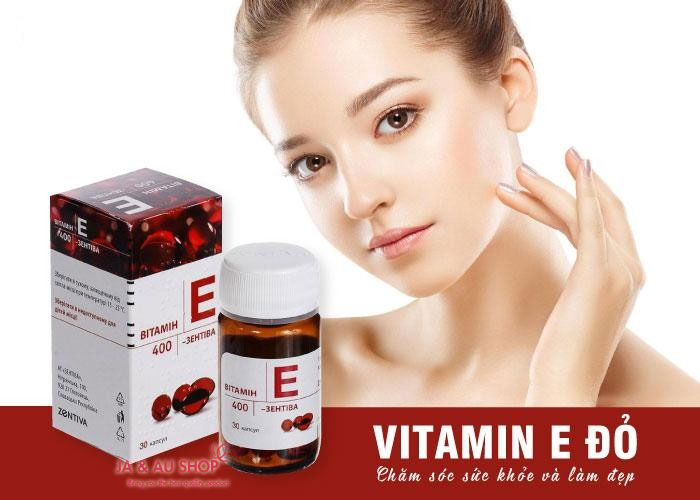 Vitamin E Nga 400mg - Vitamin E đỏ chống lão hóa 1