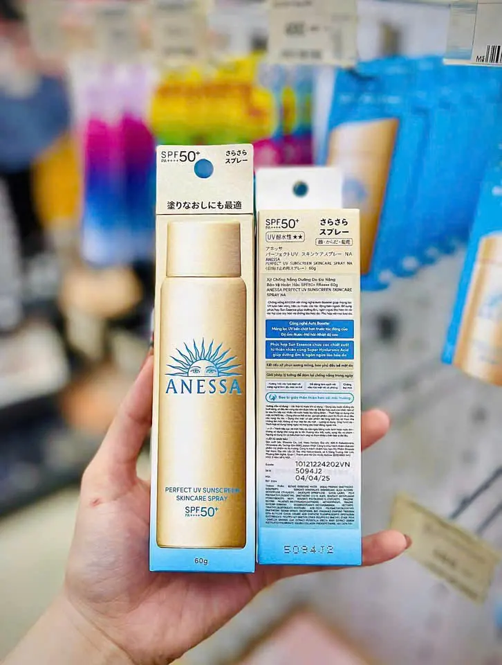 Xịt chống nắng Anessa bảo vệ hoàn hảo SPF50+PA++++ 60g
