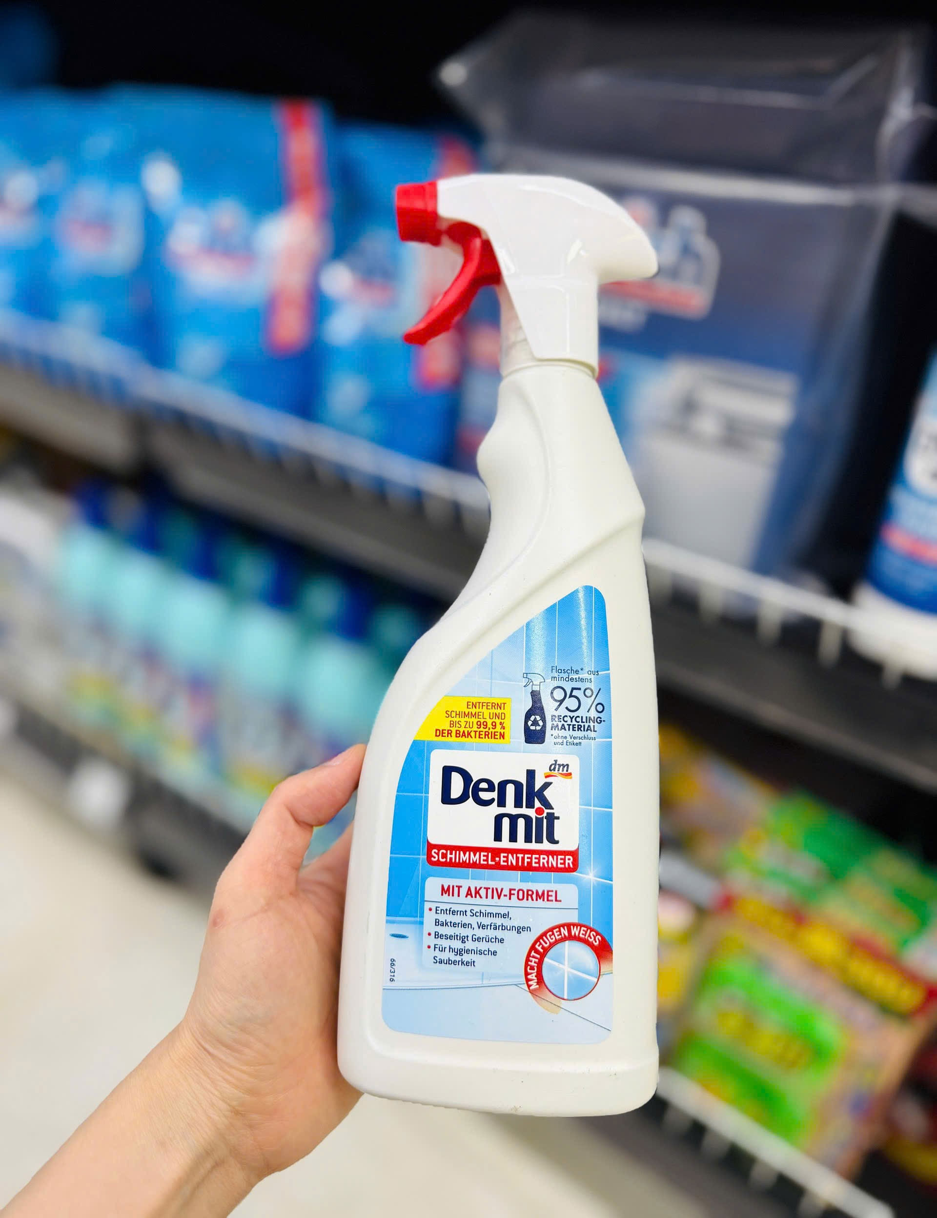 Xịt Tẩy Nấm Mốc Denkmit 750ml