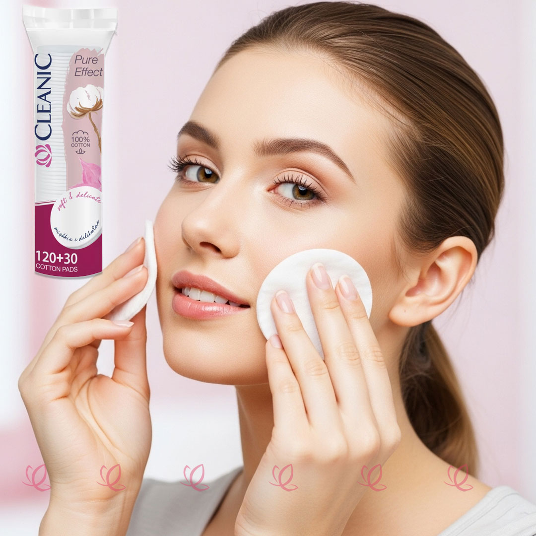 Hướng dẫn sử dụng Bông tẩy trang Cleanic Ba Lan