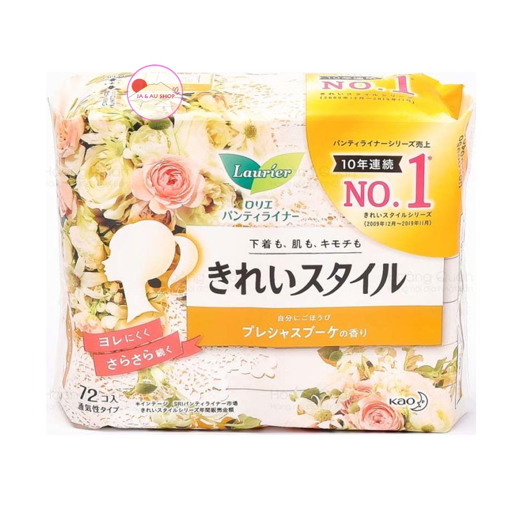 BVS Laurier Hàng Ngày 72 Miếng - Khô Thoáng, Tự Tin Mỗi Ngày