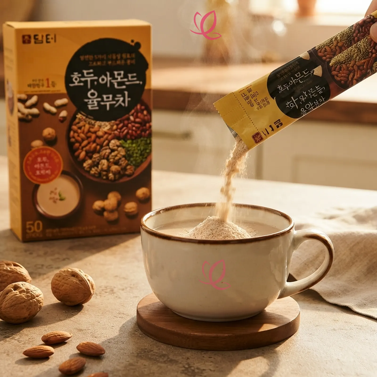 Lá trà Tencha được che bóng và nghiền cối đá tạo ra bột Matcha siêu mịn