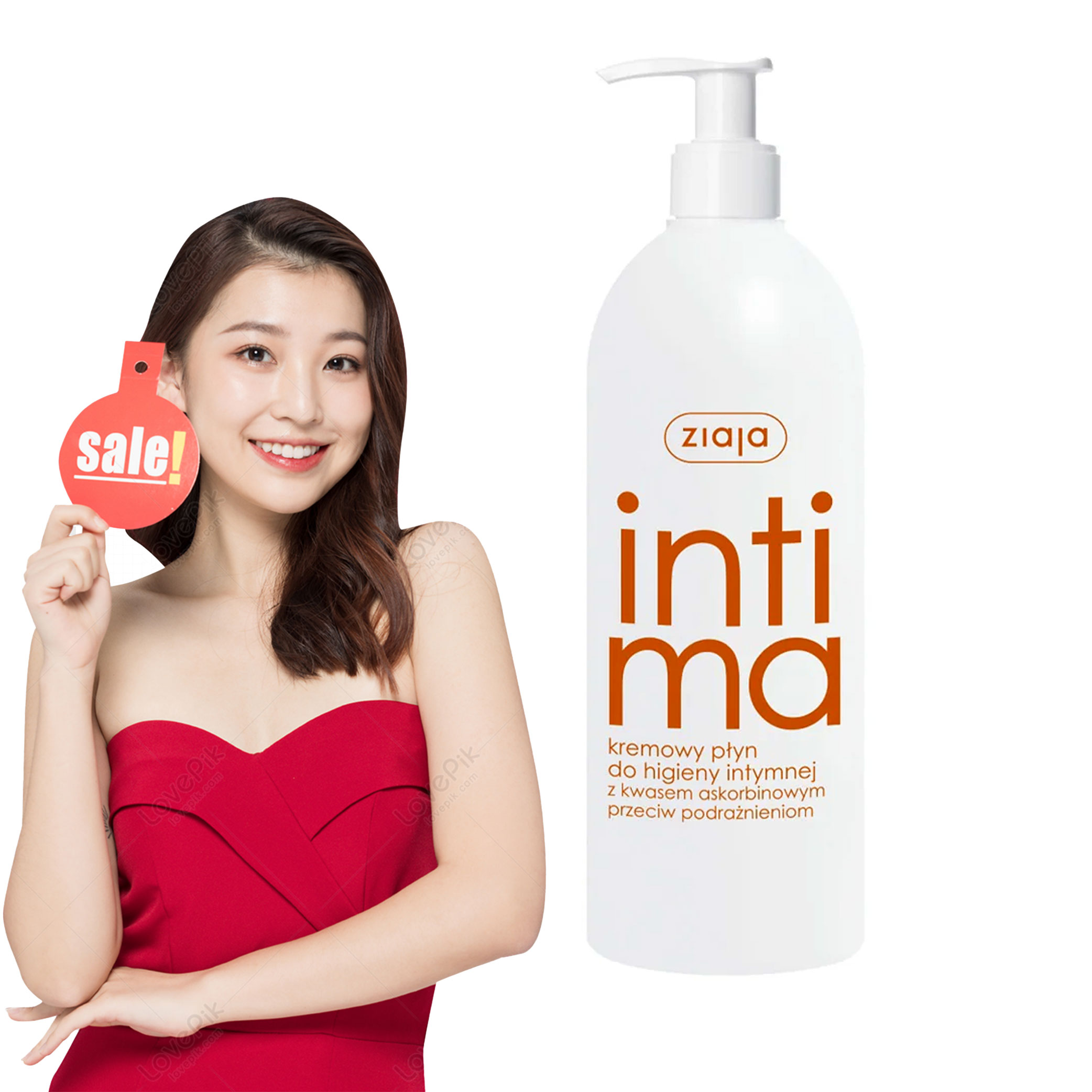 Dung Dịch Vệ Sinh Phụ Nữ Intima Ziaja Màu Cam 500ml Dạng Vòi - Lựa Chọn Tươi Mát, Tiết Kiệm Cho Cả Gia Đình