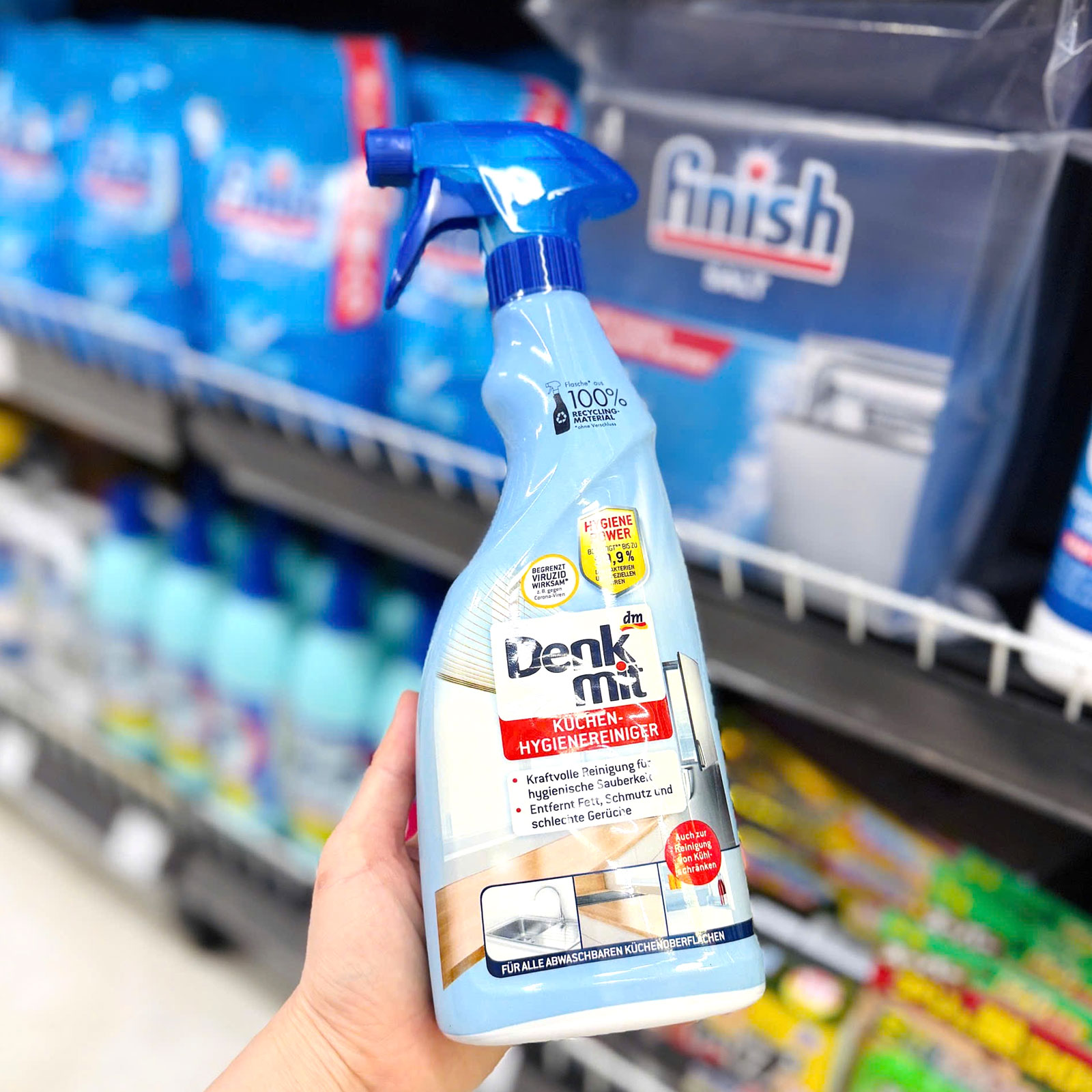 Hướng dẫn sử dụng để đạt hiệu quả tối ưu Xịt vệ sinh bếp Denkmit