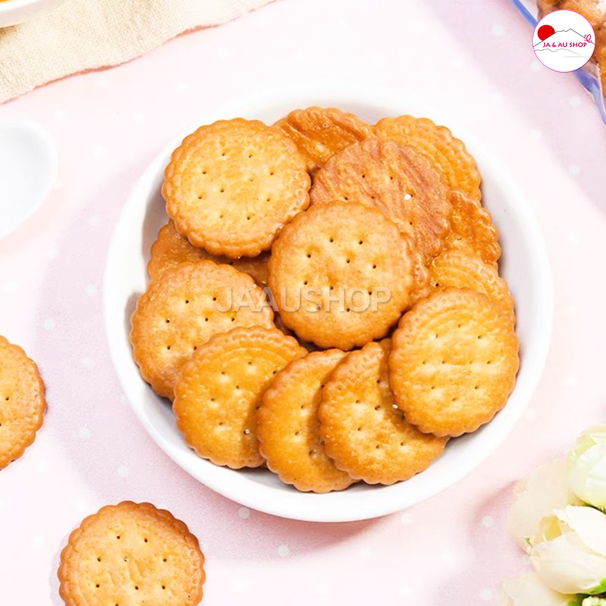 Công dụng của bánh quy Nomura vị caramel
