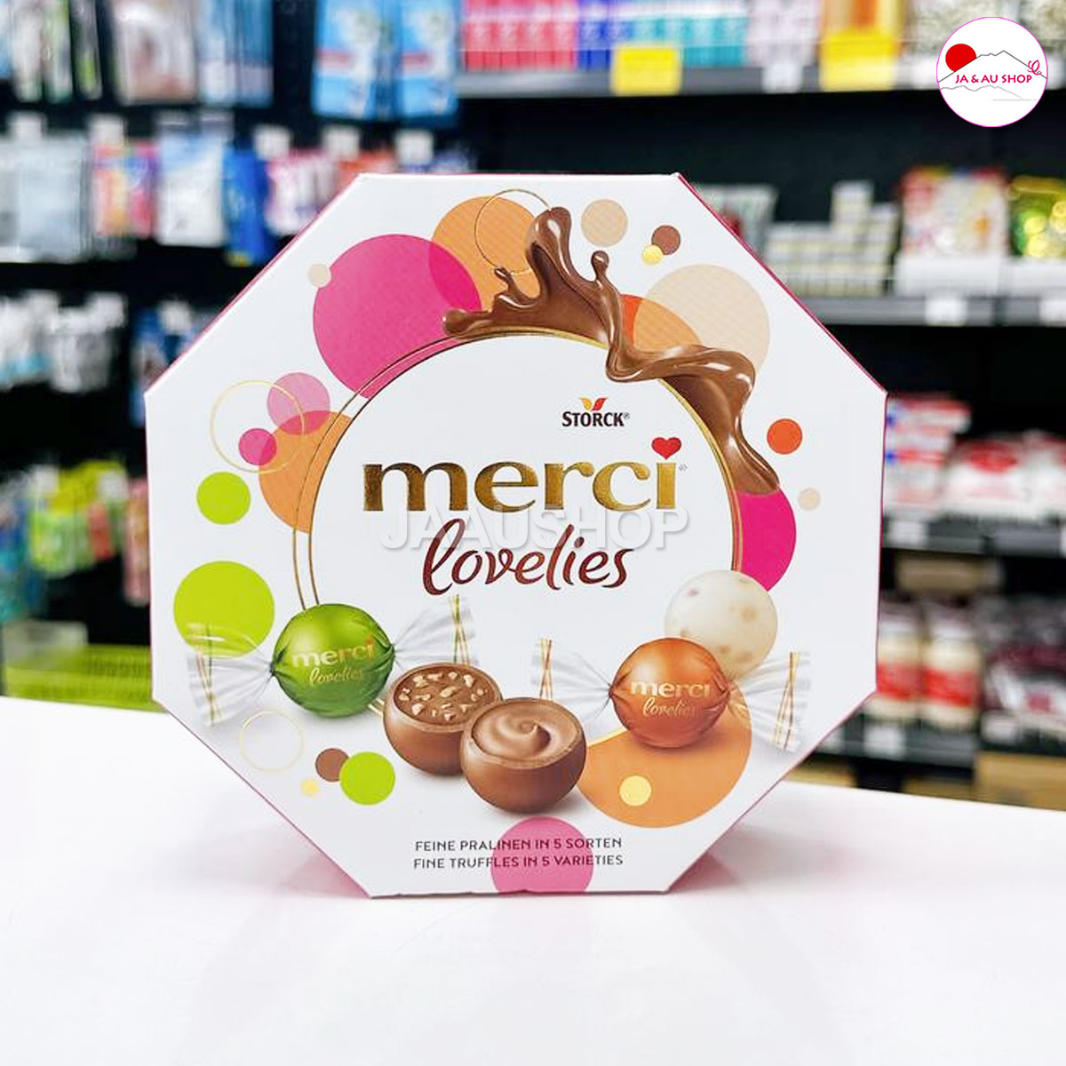 Giới thiệu sản phẩm Kẹo Socola Merci Lovelies Classic Đức 185g