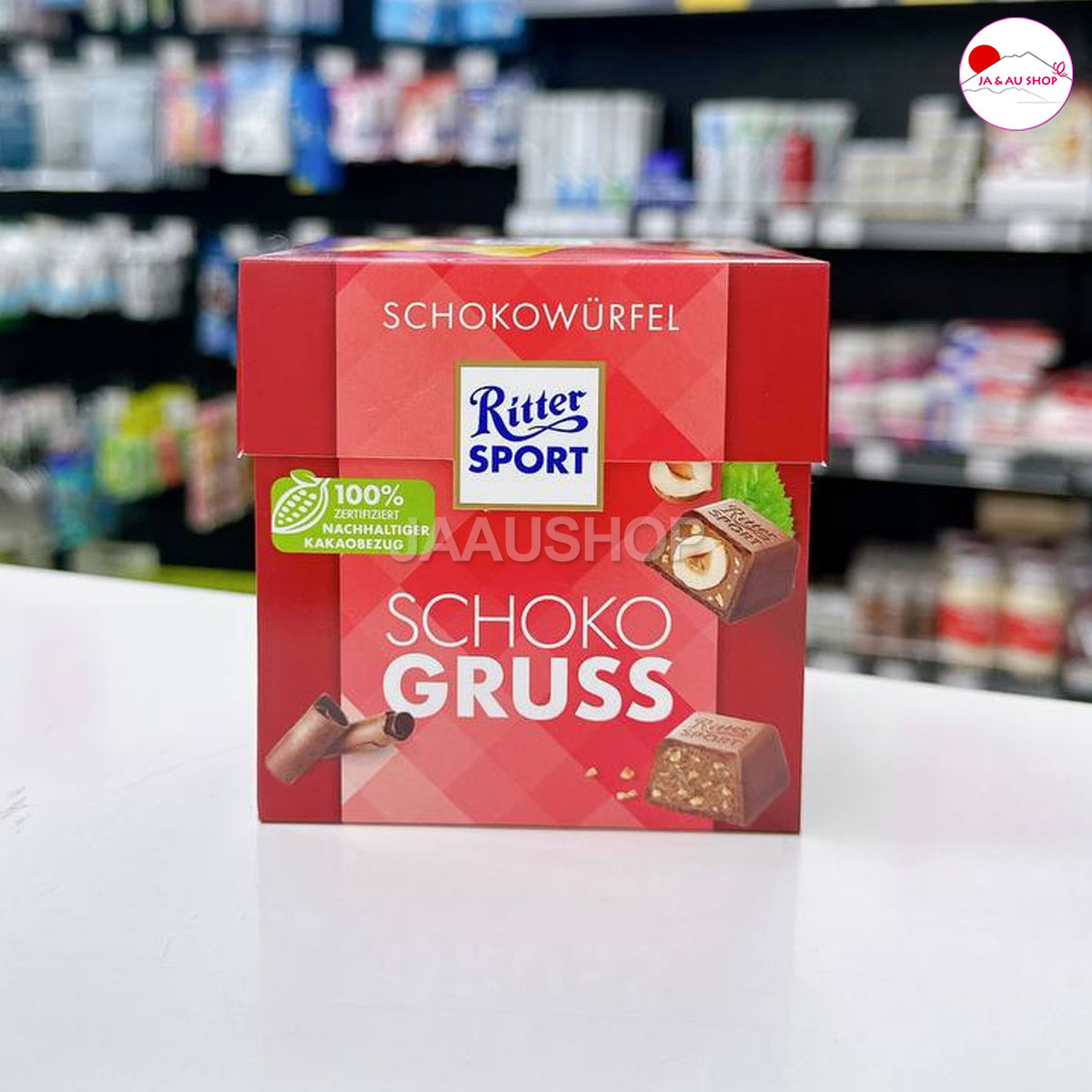 Giới thiệu sản phẩm Kẹo Socola Ritter Sport Schokogruss Đức 176g