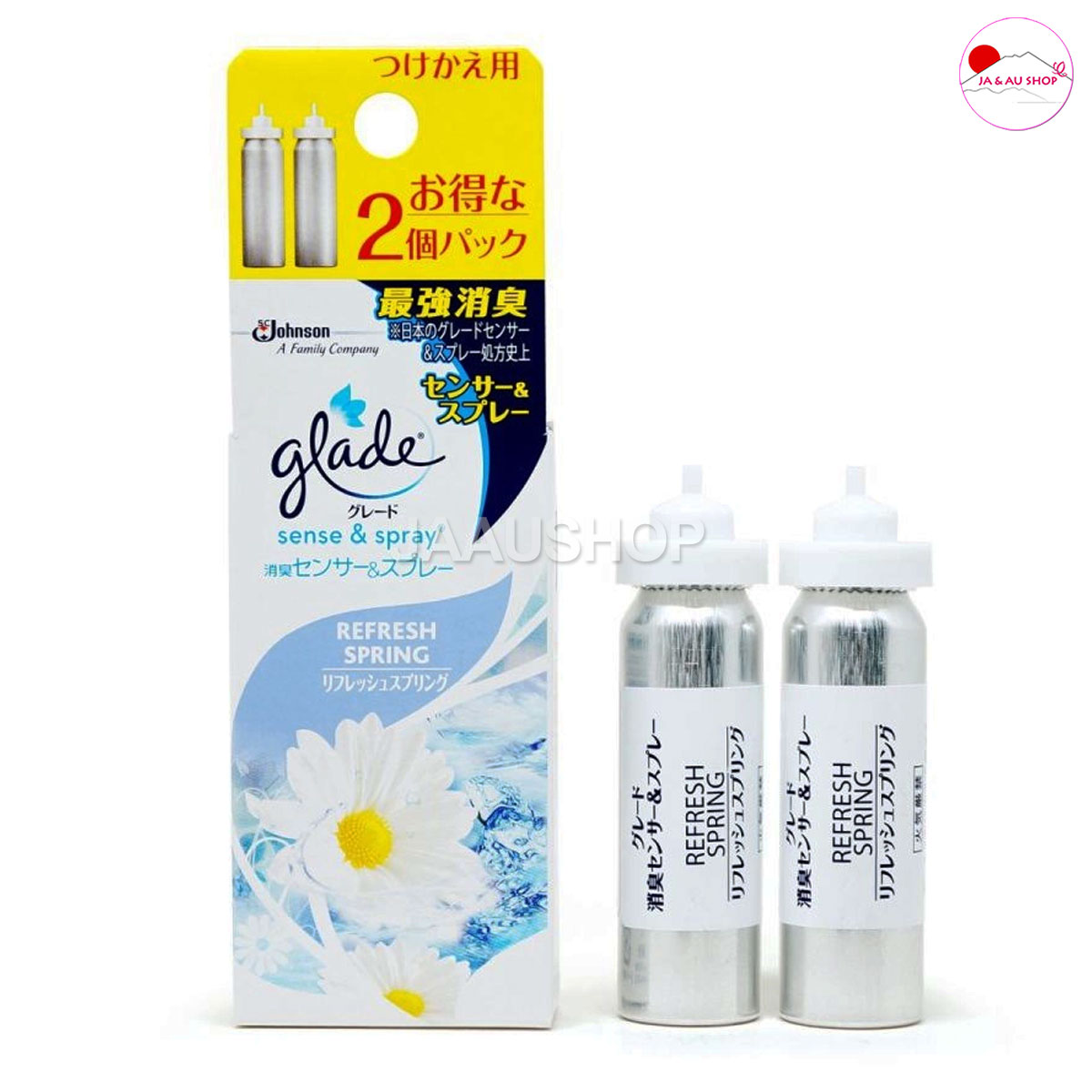 Set 2 lõi tinh dầu thay thế cho máy xịt thơm phòng tự động Glade 10