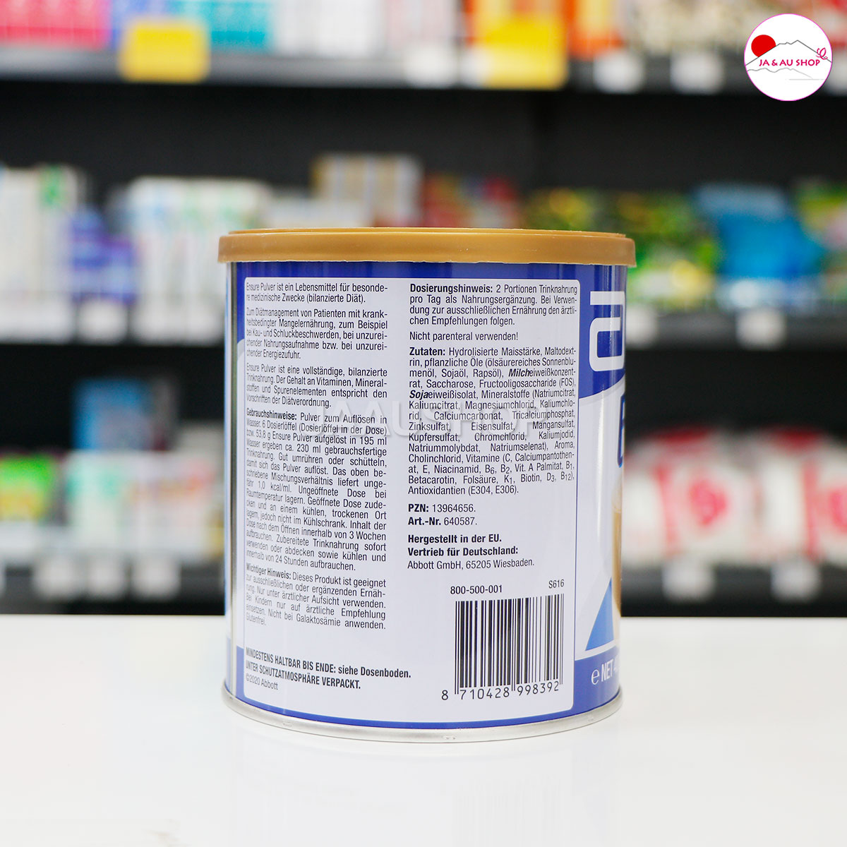 Thành phần dinh dưỡng của Sữa Ensure Đức 400g