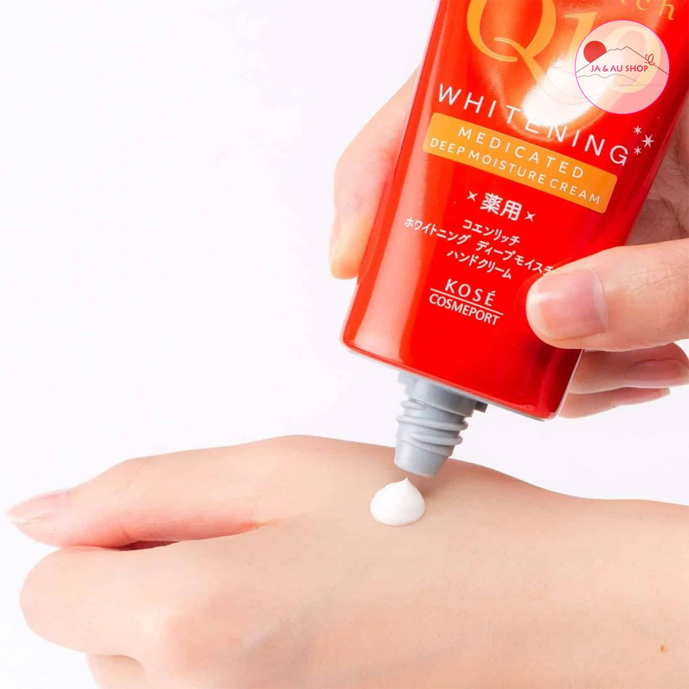 Công Dụng Nổi Bật Của Kem Dưỡng Da Tay Kose Coen Rich Q10 Màu Đỏ