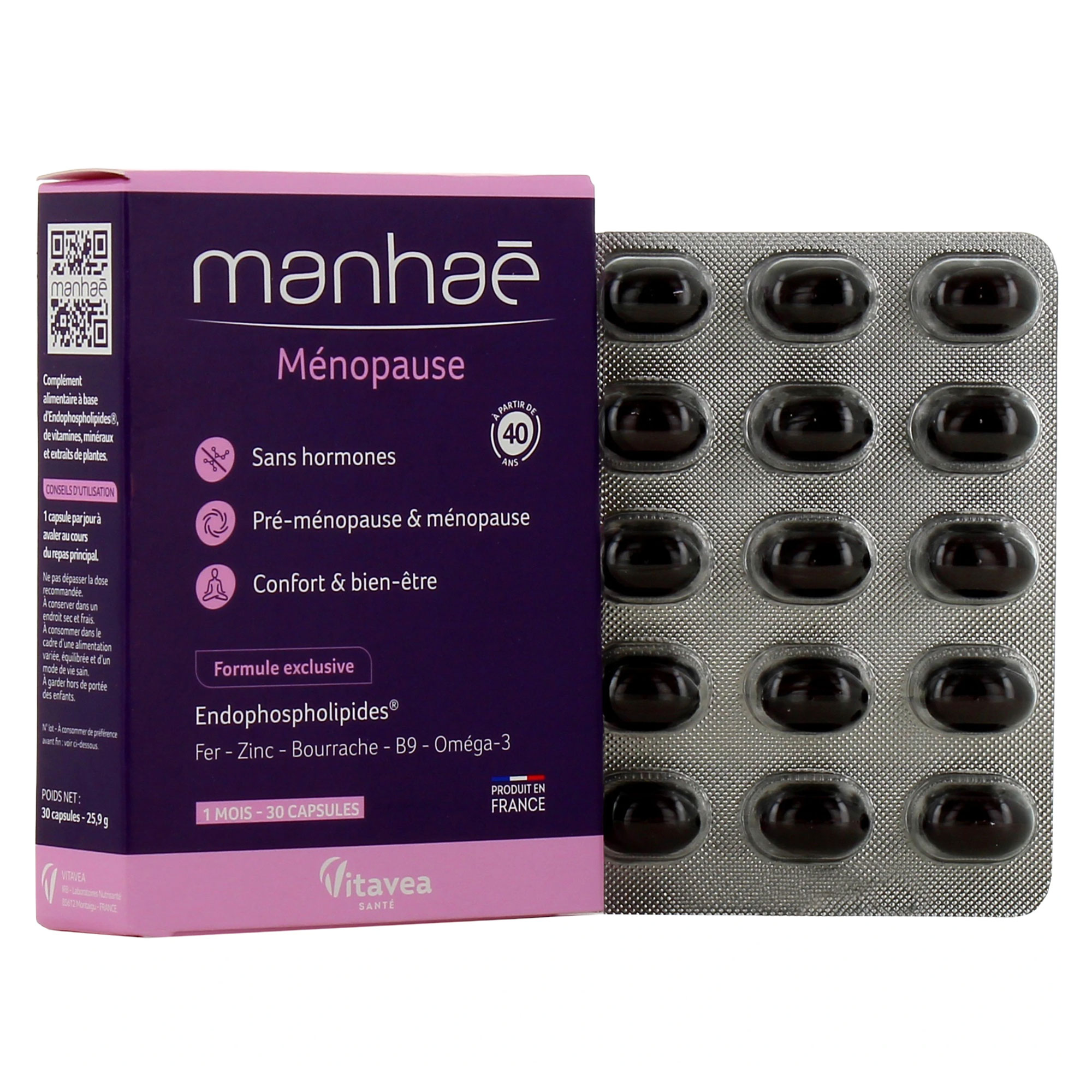 Manhae – Viên uống cân bằng nội tiết tố nữ, nhập khẩu từ Pháp