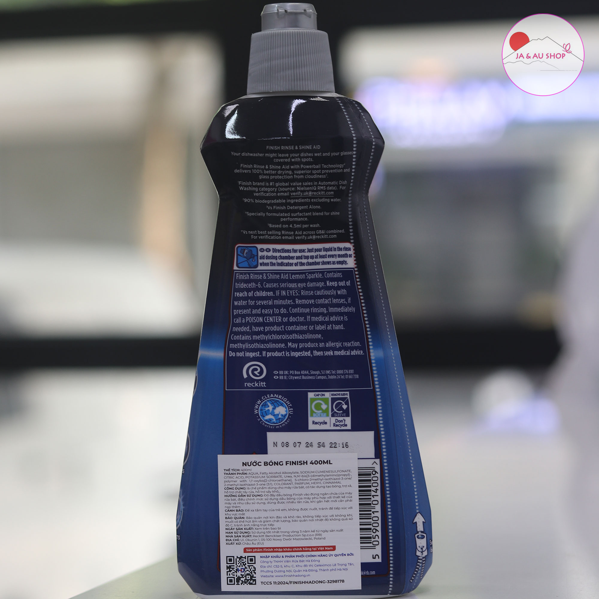 Công Dụng Nước Làm Bóng Finish 400ml