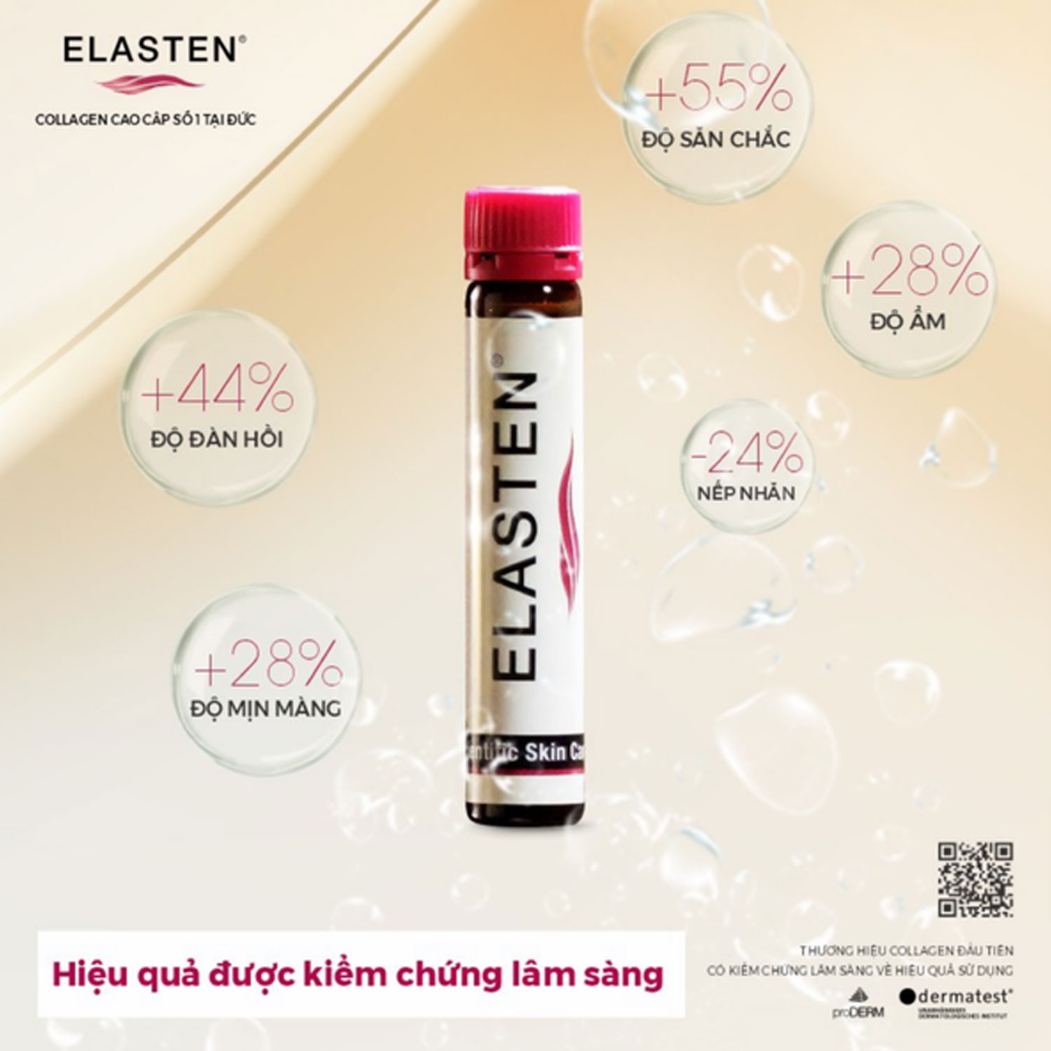 Bóc Tách Công Thức Vàng Toàn Diện Trong Mỗi Ống Elasten