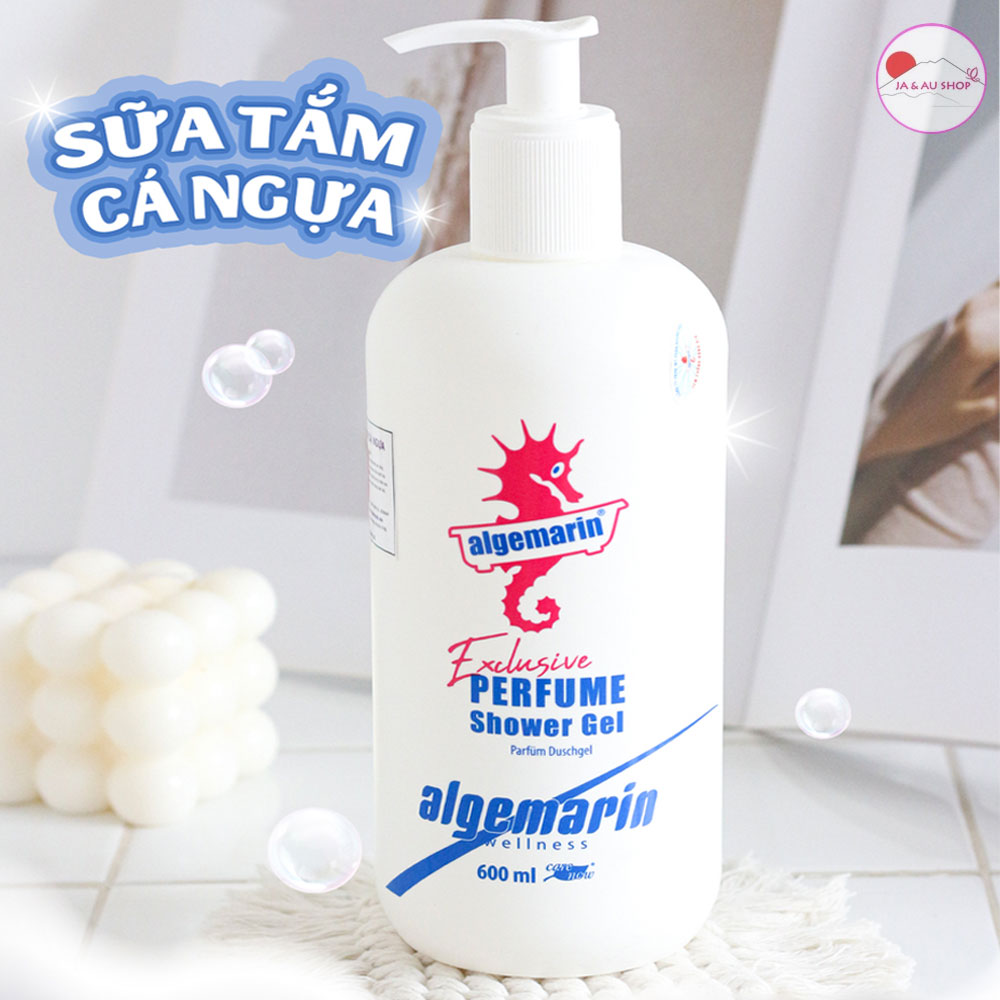 Giới thiệu Sữa Tắm Cá Ngựa Algemarin Dạng Vòi 600ml