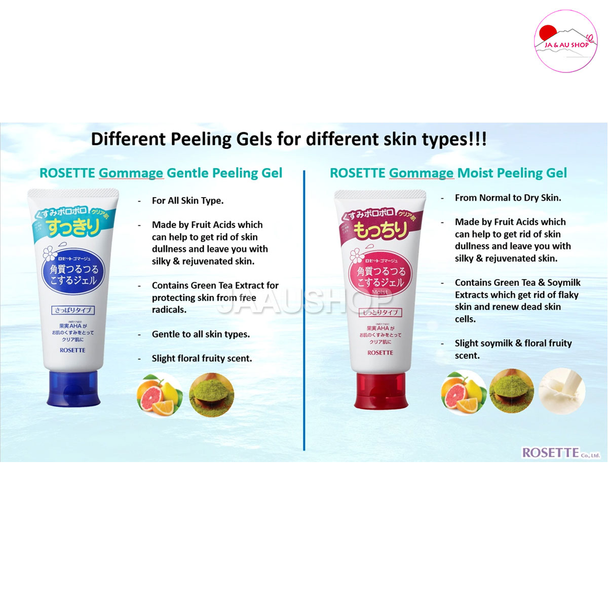 Công dụng sản phẩm Tẩy da chết Rosette Gommage Peeling