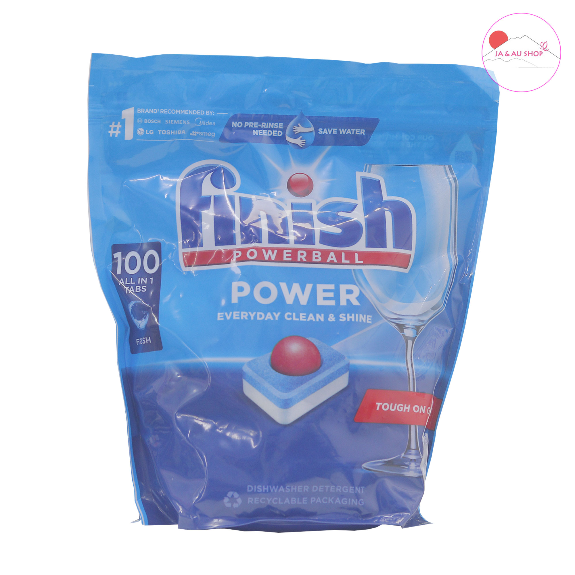Viên Rửa Bát Finish Power All In 1 Túi 100 Viên 5